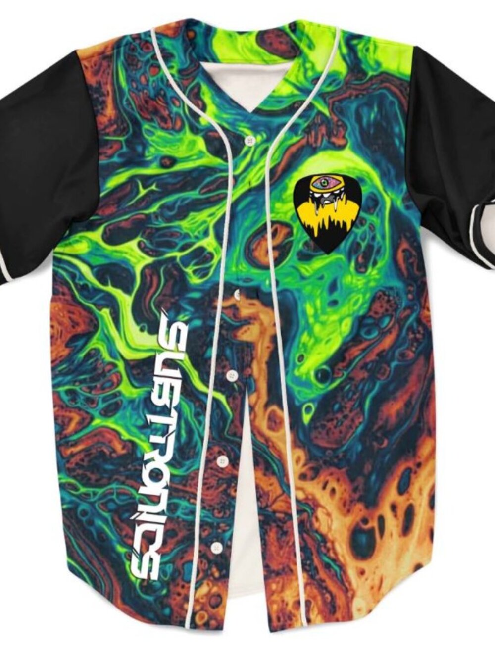 Subtronics Psychedelic Division Lava Acid Sublimated Rave Jersey